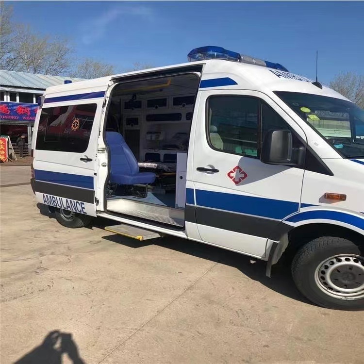 庆城私人长途救护车出租转院回家